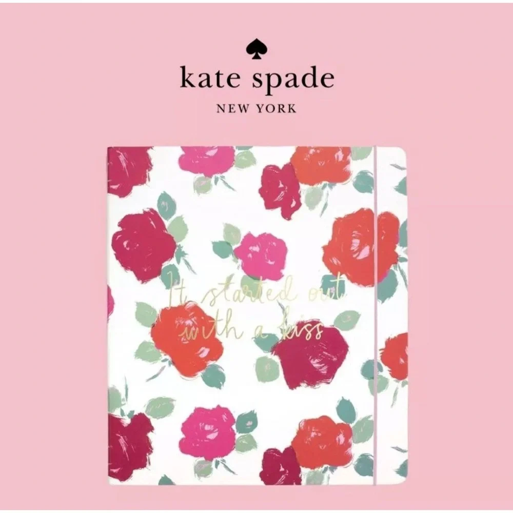 Kate Spade New York Bridal Planner It Started Out With a Kiss Wedding Planner